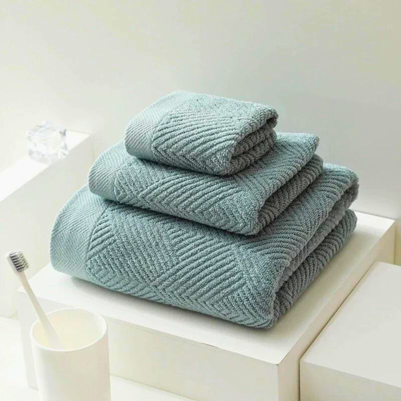 Aurora Plush Cotton Towel 3pc Set