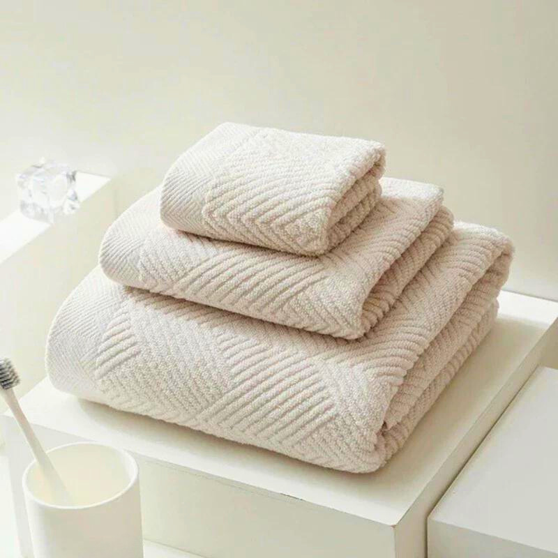 Aurora Plush Cotton Towel 3pc Set