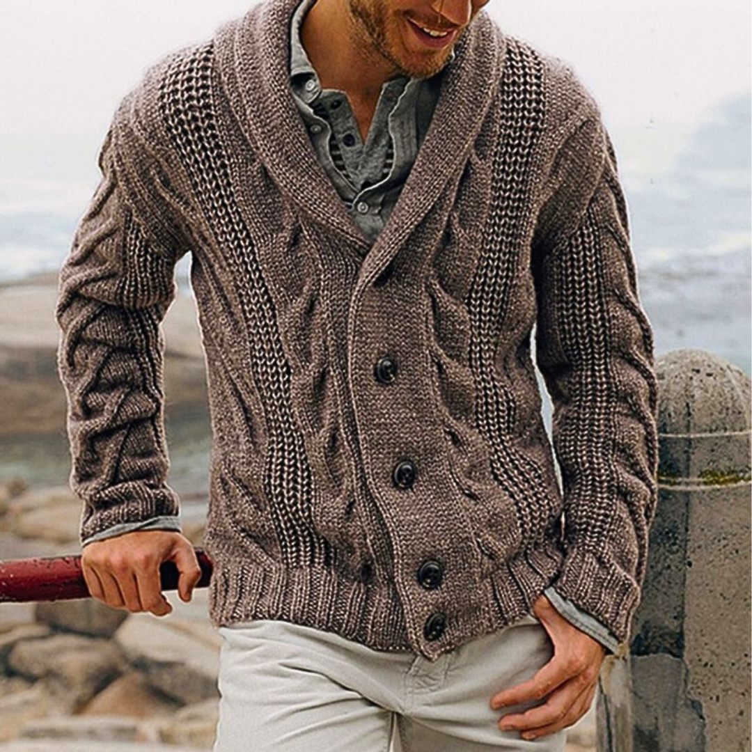 URBAN GENT WOOL CARDIGAN