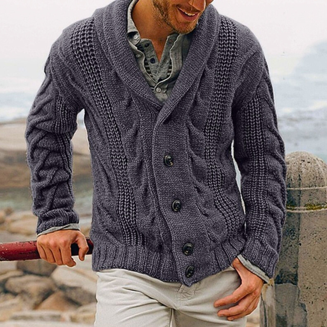 URBAN GENT WOOL CARDIGAN