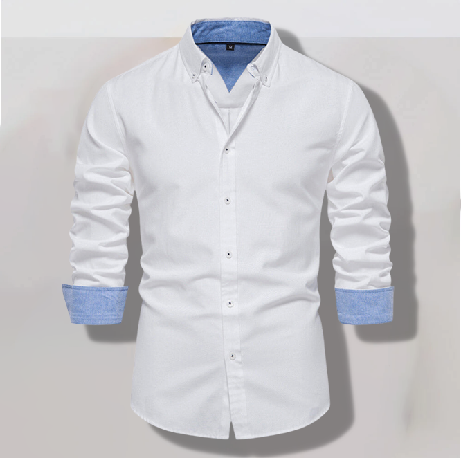 OLIVER THORNTON REFINED OXFORD SHIRT