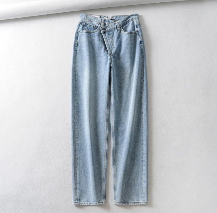 L'AURABLEND HIGH-WAISTED DENIM JEANS BY LILIAN-THOURAM™