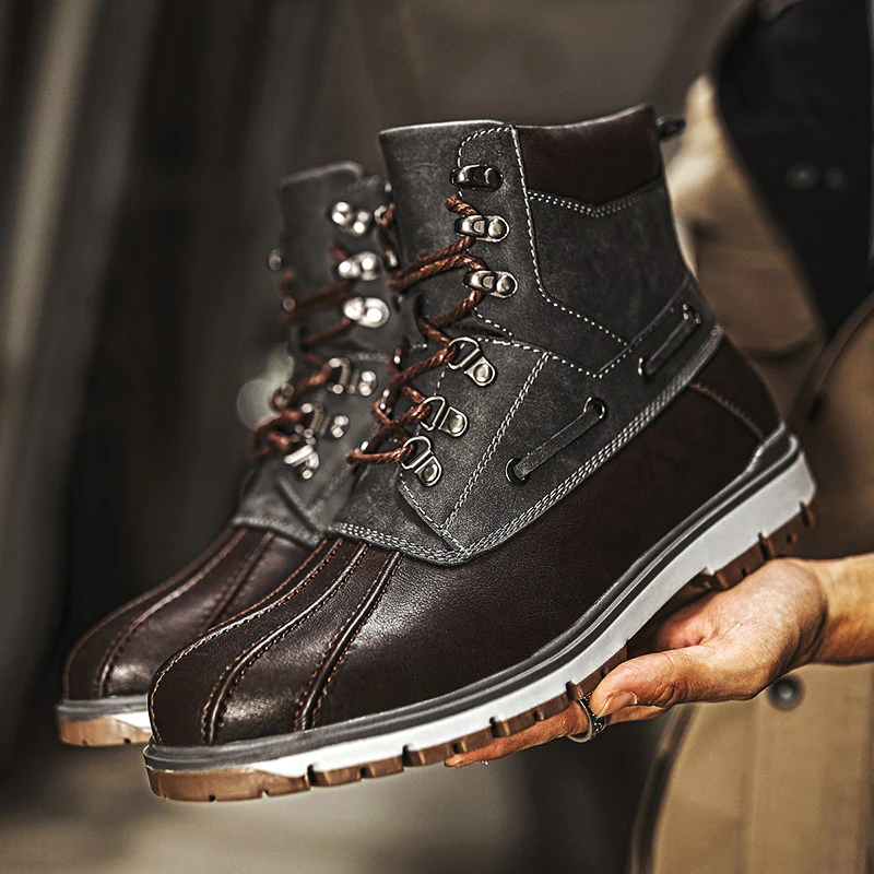 METRO HYPE WINTER LEATHER BOOTS