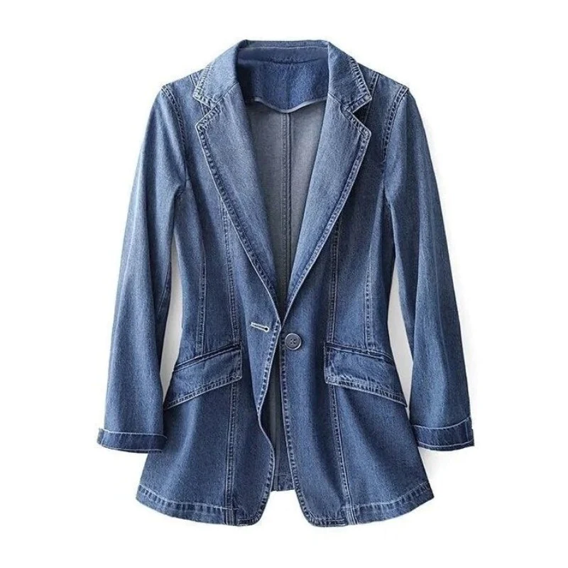 VALKYRIÉ ELEGANT DENIM BLAZER