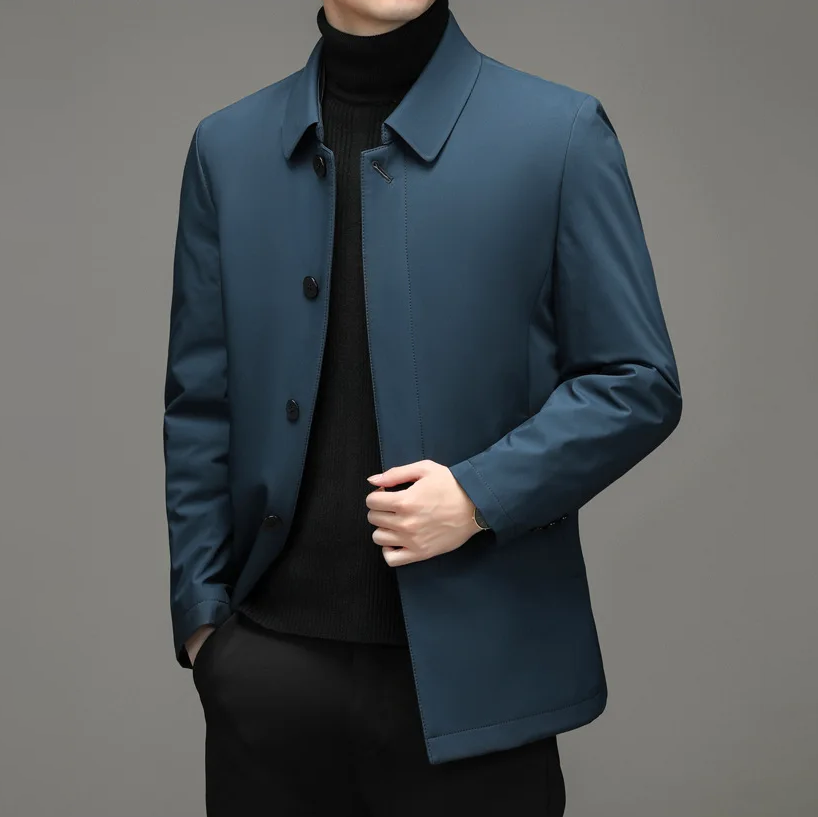 LUCIANNO NANOSILK™ EXECUTIVE DOWN COAT