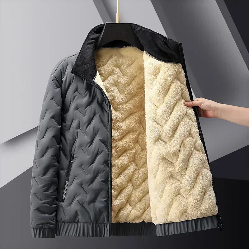 ROCKFELLA MONOGRAM PLUSH JACKET