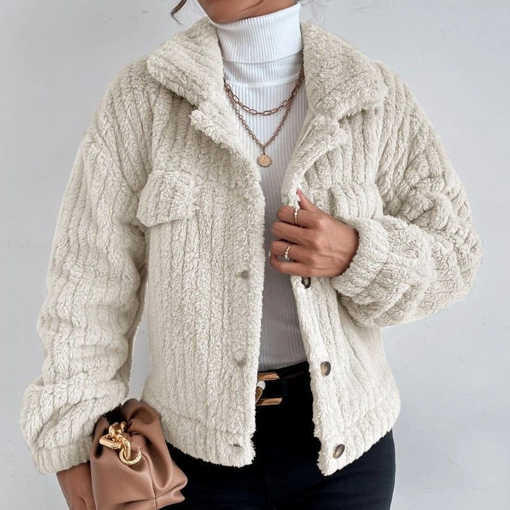 CHLOE SHERPA EDGE JACKET BY LILIAN-THOURAM™