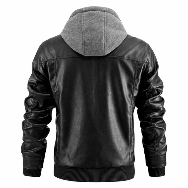Damien Slim Fit Leather Jacket - Urban Contenders