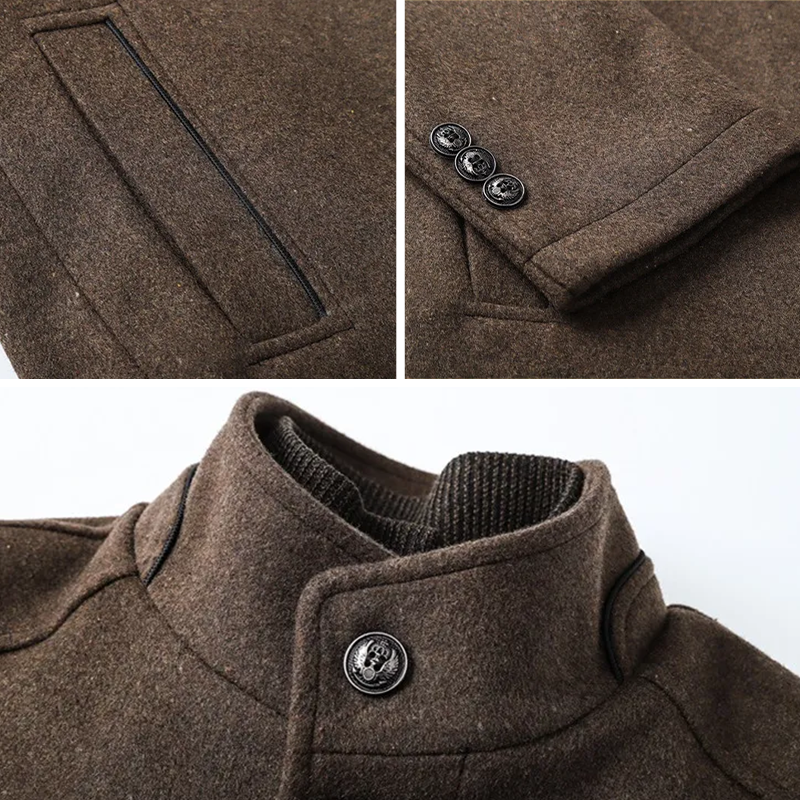 KENT DECROÎX PRESTIGE VIRGIN WOOL OVERCOAT