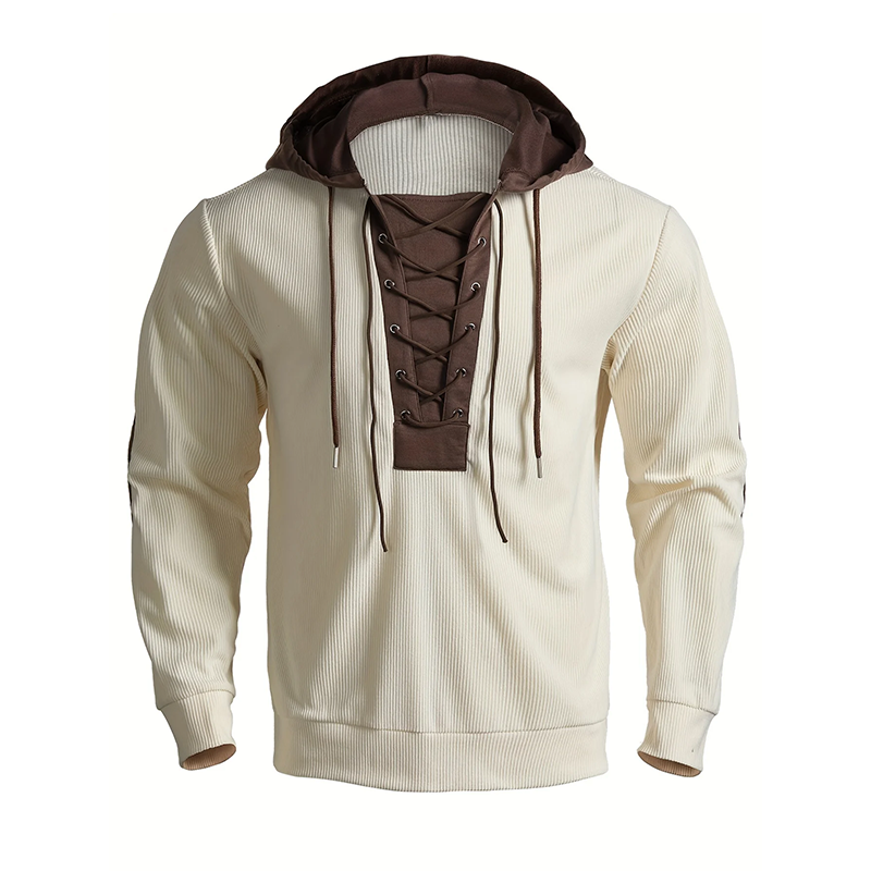 BRACIANNO CLASSIC LACE-UP HOODIE