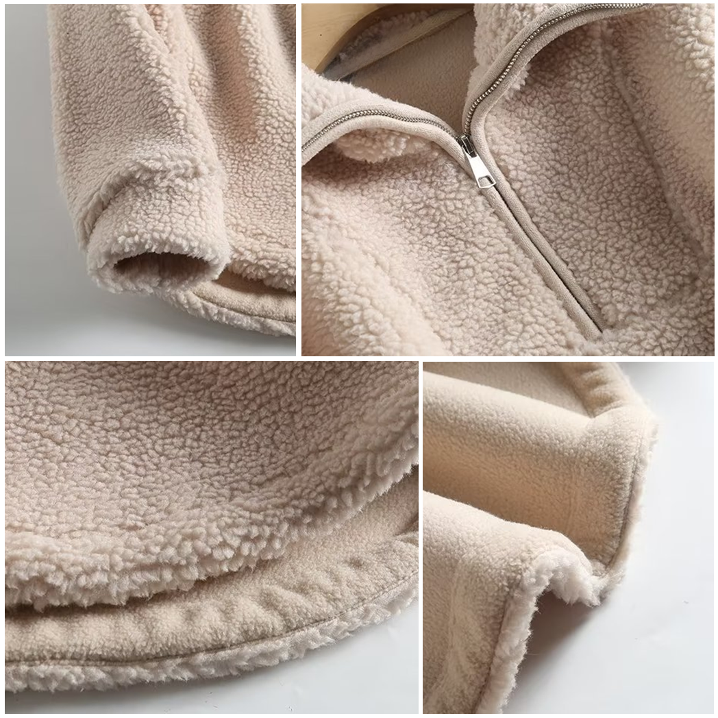 CHLOEÉ SHERPA EDGE SWEATER BY LILIAN-THOURAM™